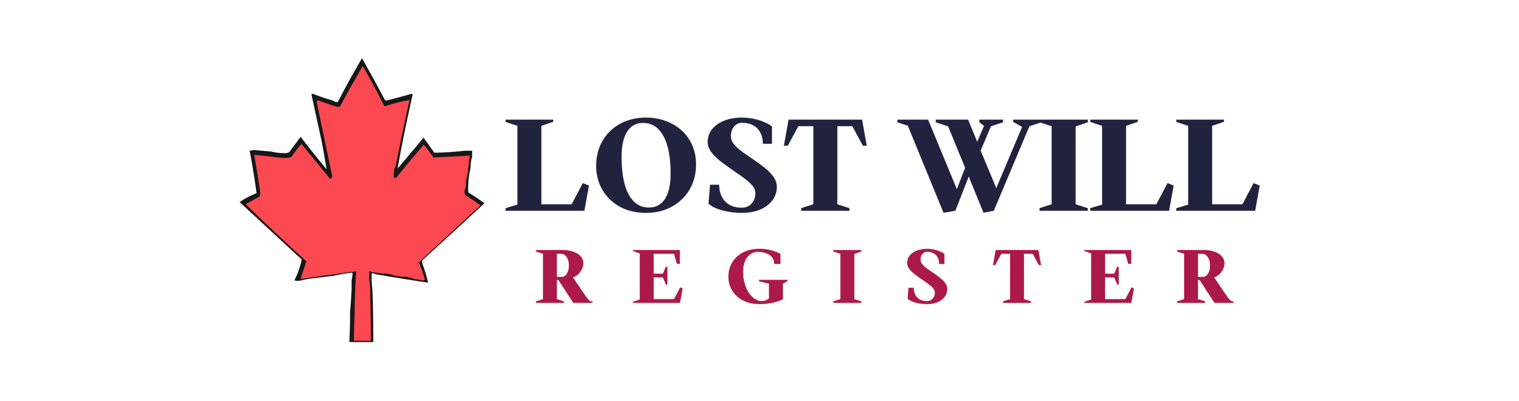 Canadian Lost Will Register™ Logo